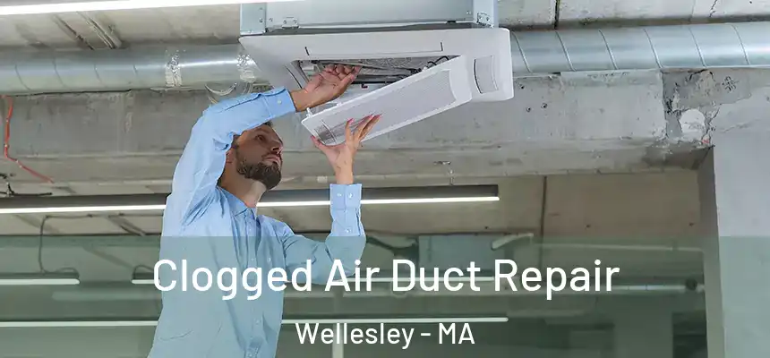  Clogged Air Duct Repair Wellesley - MA