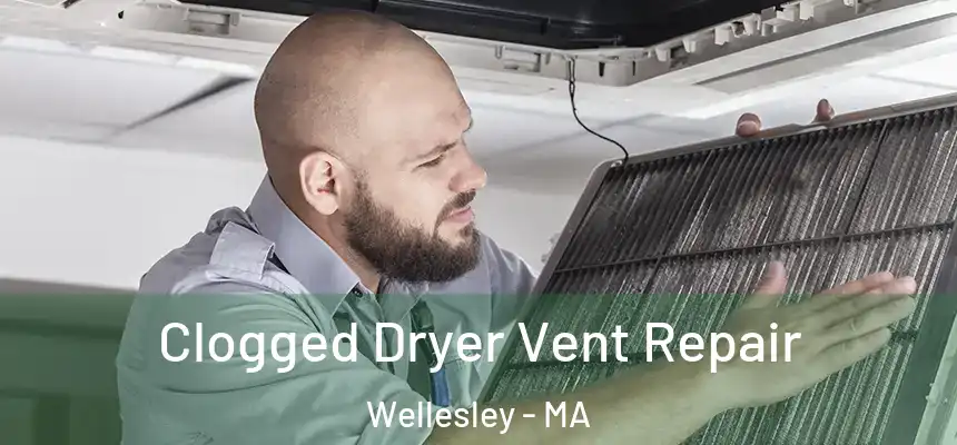  Clogged Dryer Vent Repair Wellesley - MA