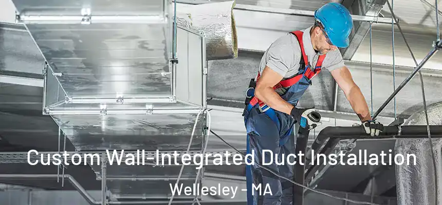  Custom Wall-Integrated Duct Installation Wellesley - MA
