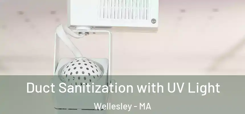 Duct Sanitization with UV Light Wellesley - MA